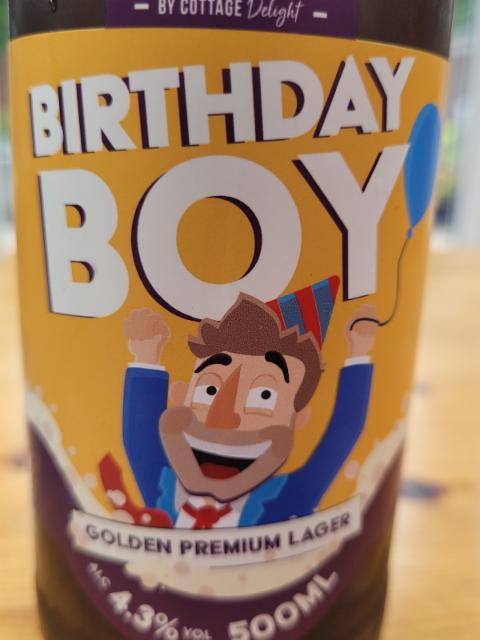 Birthday Boy 4.3%, Cottage Brewing, England