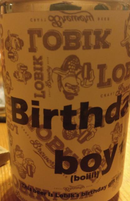 Birthday Boy (Boiiii) 7.5%, Lobik Brewery, Slovenia