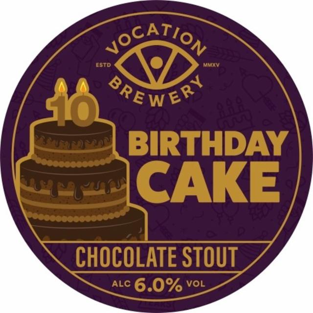Birthday Cake 6.0%, Vocation Brewery, England