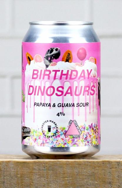 Birthday Dinosaurs 4.0%, Marble Beers, England