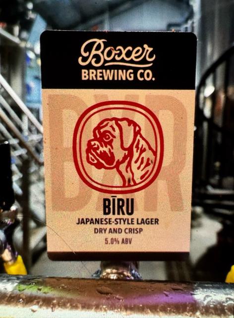 Biru, Boxer Brewing Co.