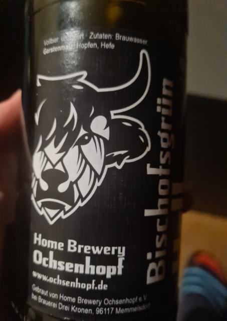 Bischofsgrün hell 4.9%, Home Brewery Ochsenhopf, Germany