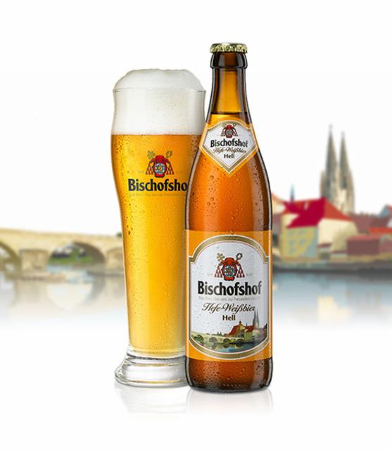 Bischofshof Hefe-Weissbier Hell, Brauerei Bischofshof