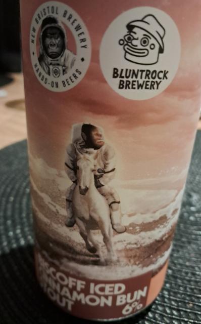 biscoff iced cinammon stout 6.0%, New Bristol Brewery, England