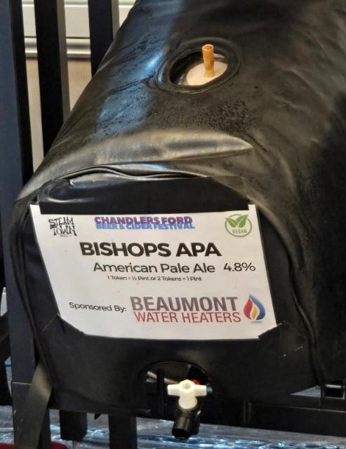 Bishops APA 4.8%, Steam Town Brew Co Ltd, England