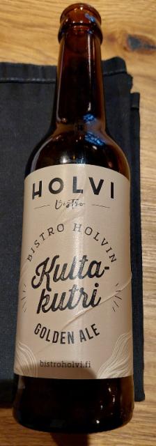 Bistro Holvin Kultakutri Golden Ale 5.2%, Nilkko Brewing, Finland