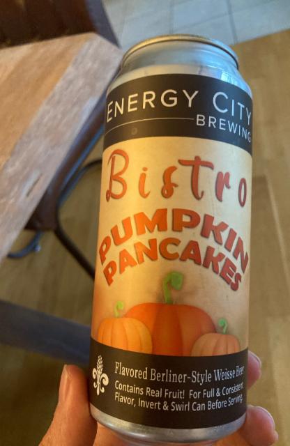 Bistro Pumpkin Pancakes 6.5%, Energy City Brewing, United States