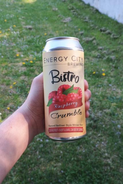 Bistrot Raspberry Crumble 6.5%, Energy City Brewing, United States