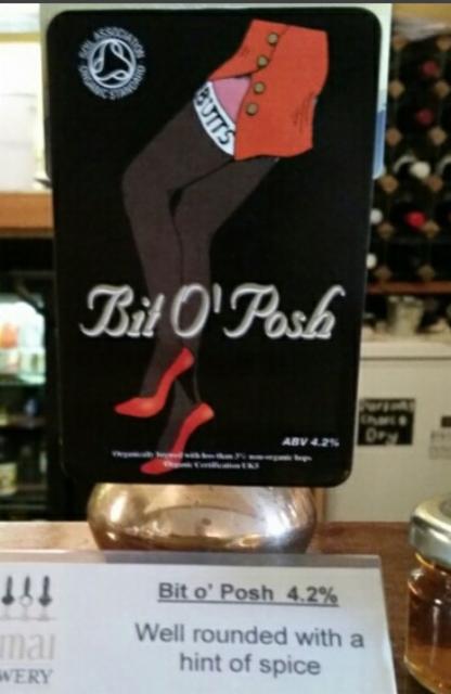 Bit O'Posh 4.2%, Butts Brewery, England