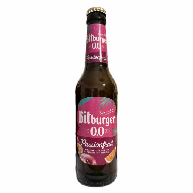 Bitburger 0,0 Passionfruit 0.0%, Bitburger Brauerei, Germany