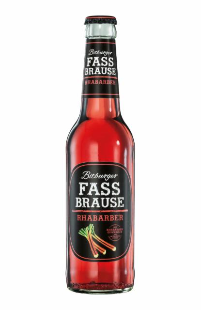 Fass Brause Rabarber 0.0%, Bitburger Brauerei, Germany