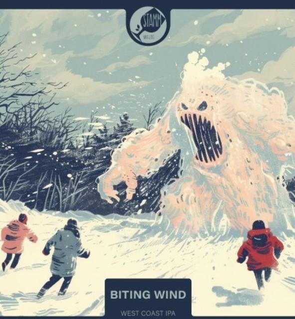 Biting Wind 6.5%, Stamm Brewing, Russia