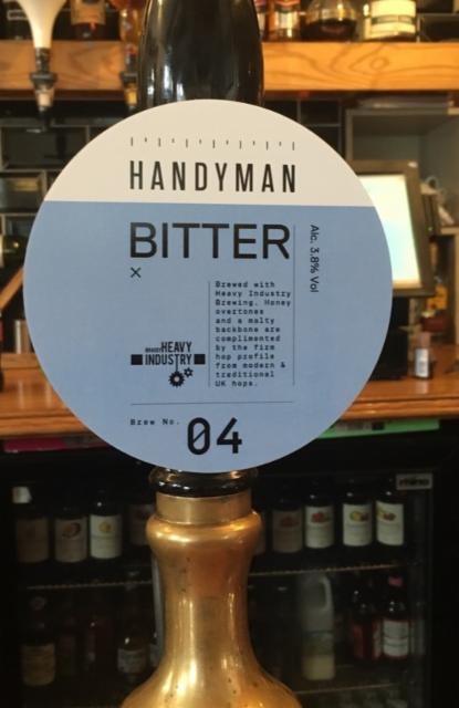 Bitter 04 3.8%, Handyman Brewery, England