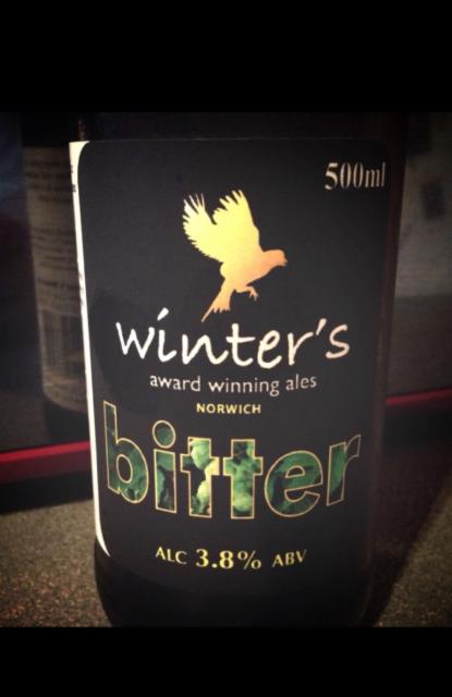 Bitter 3.8%, Mr Winter's (Winter's Brewing Co.), England