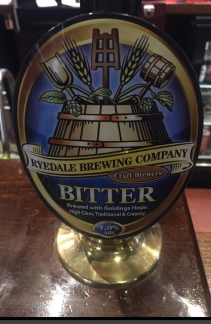 Bitter 4.0%, Ryedale Brewing Company, England