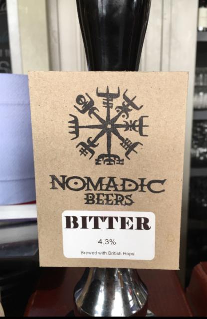 Bitter 4.3%, Nomadic Beers, England