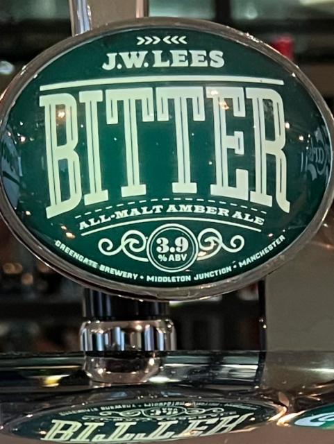 Bitter 3.9%, J.W. Lees Brewery, England