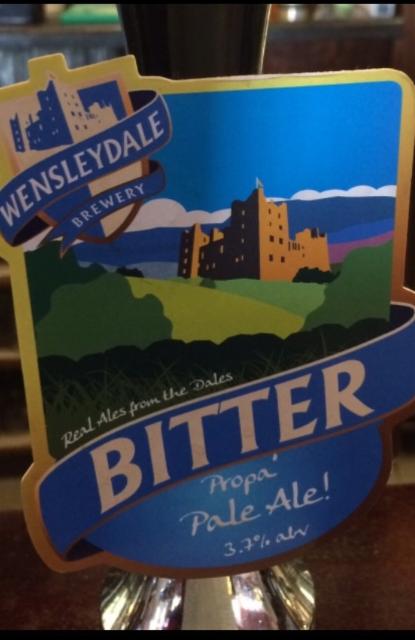 Bitter 3.7%, Wensleydale Brewery, England