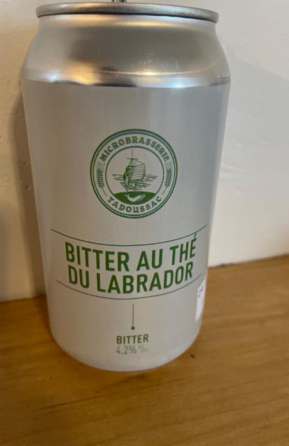 Bitter au thé du labrador 4.2%, Microbrasserie Tadoussac, Canada