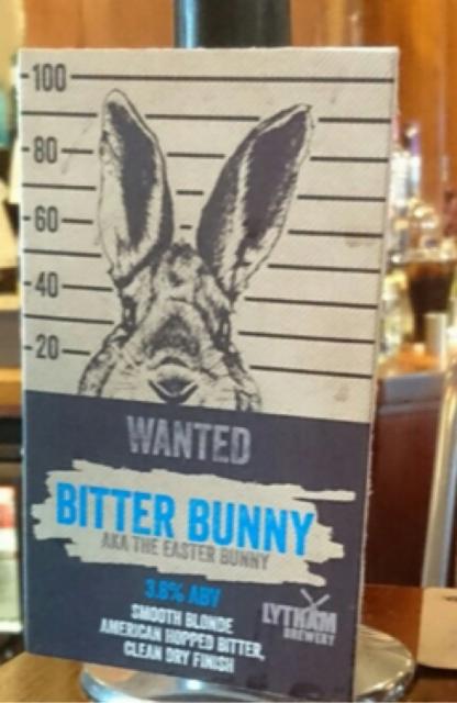 Bitter Bunny 3.8%, Lytham Brewery, England