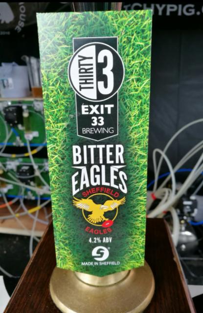 Bitter Eagles 4.2%, Exit 33 Brewing, England