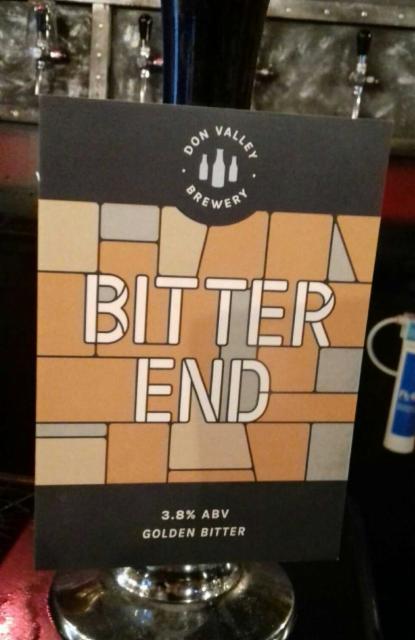 Bitter End 3.8%, Don Valley Brewery Limited, England