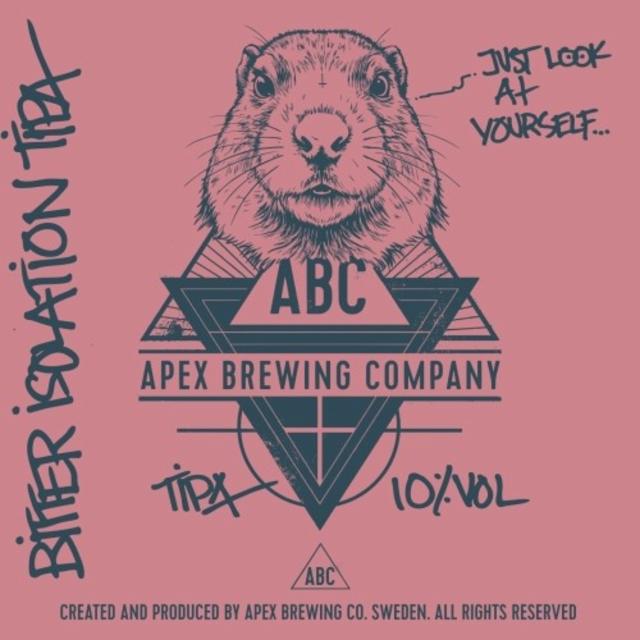 Bitter Isolation TIPA 10.0%, Apex Brewing Company, Sweden