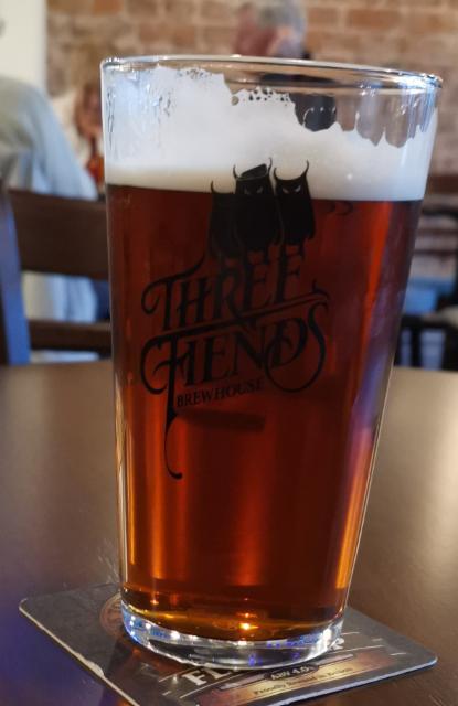 bitter not twisted 3.8%, Three Fiends Brewhouse, England