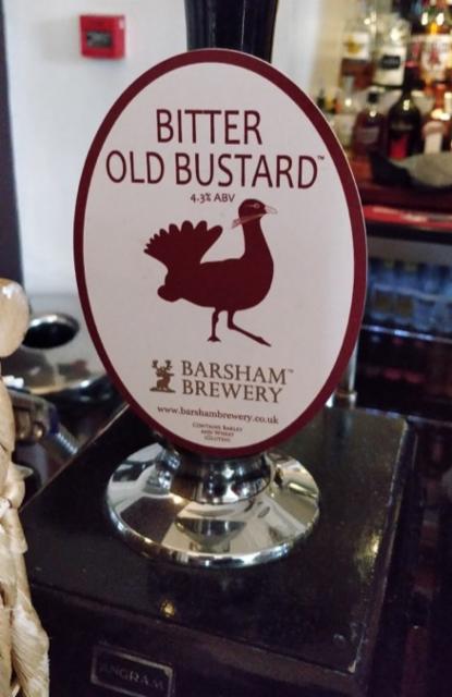Bitter Old Bustard 4.3%, Jo C's Brewery, England