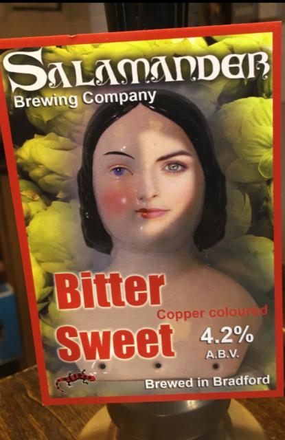 Bitter Sweet 4.2%, Salamander Brewing Company, England