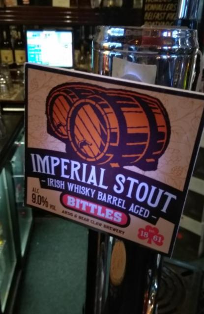 Bittles Imperial Stout 9.0%, Ards Brewing Company, Northern Ireland