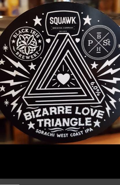 Bizarre Love Triangle 6.0%, Black Iris Brewery, England