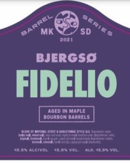 Bjergso Fidelio 15.9%, Mikkeller Brewing San Diego, United States