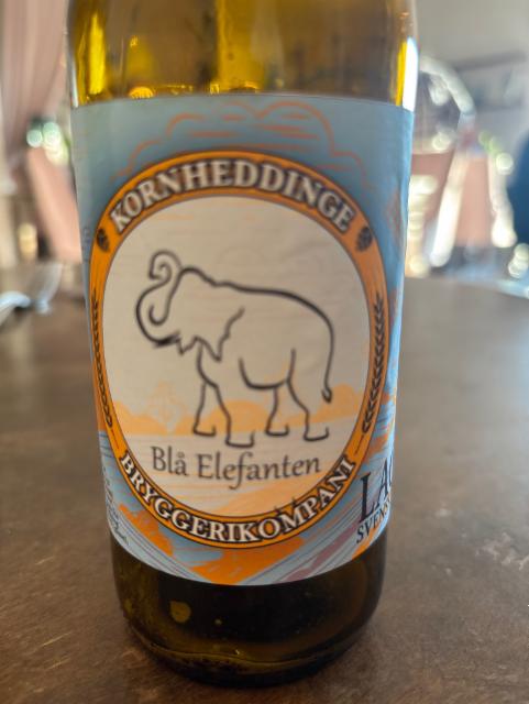 Blå elefant 5.0%, Kornheddinge Bryggerikompani (KBK), Sweden