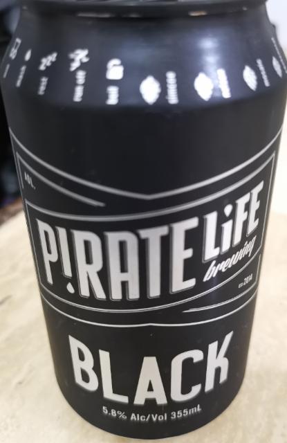 Black 5.8%, Pirate Life (AB Inbev), Australia