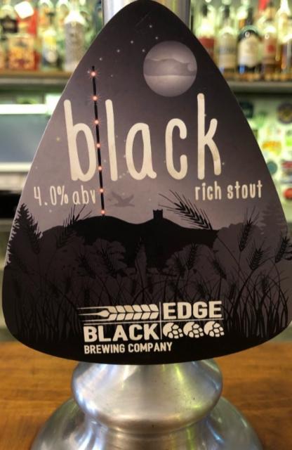 Black 4.0%, Blackedge Brewing Company, England