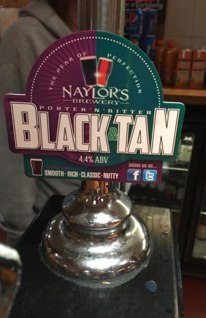 Black & Tan 4.4%, Naylor's Brewery, England
