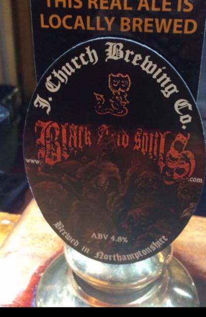 Black Acid Souls 4.8%, Julian Church Brewing Company, England