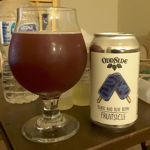 Black and Blue Berry Fruitsicle 4.5%, Odd Side Ales, United States