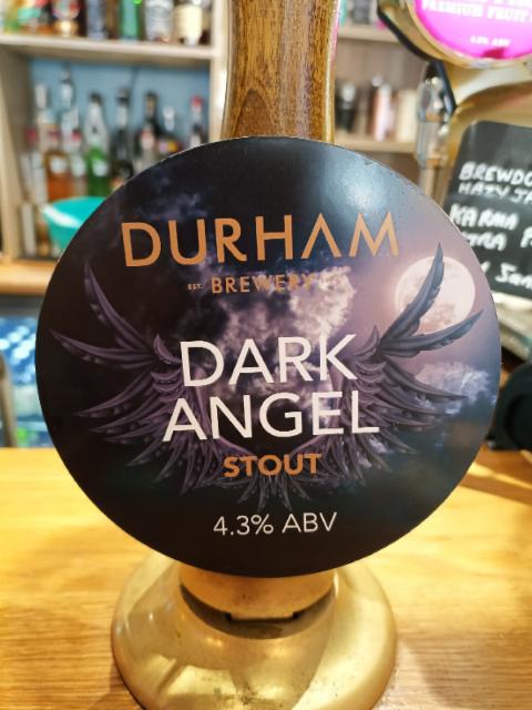 black angel 4.3%, The Durham Brewery, England