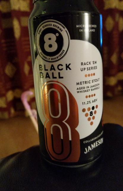 RACK 'EM UP Series: #8 Black Ball 11.2%, Eight Degrees Brewing, Ireland