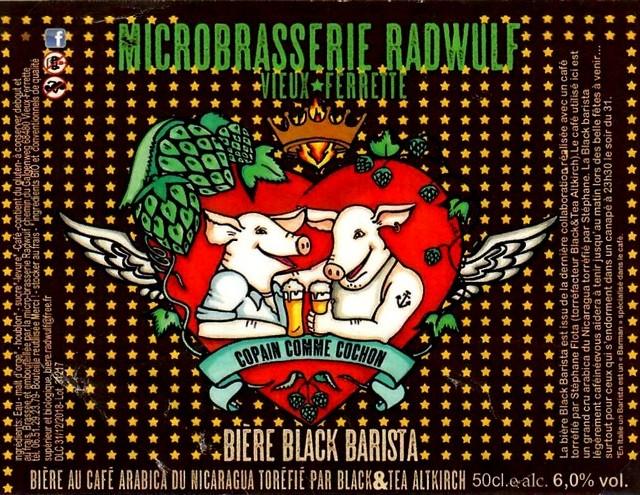 Black Barista 6.0%, Brasserie Radwulf, France