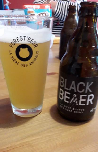 black beaer 5.0%, forestia, Belgium