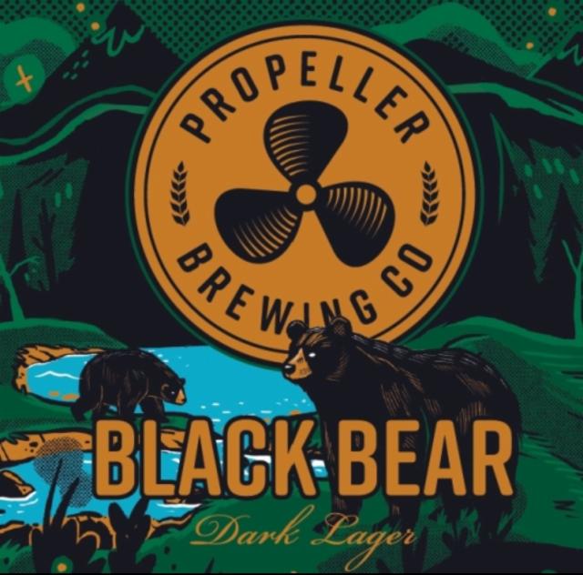 Black Bear 5.0%, Propeller Brewing Co., Canada