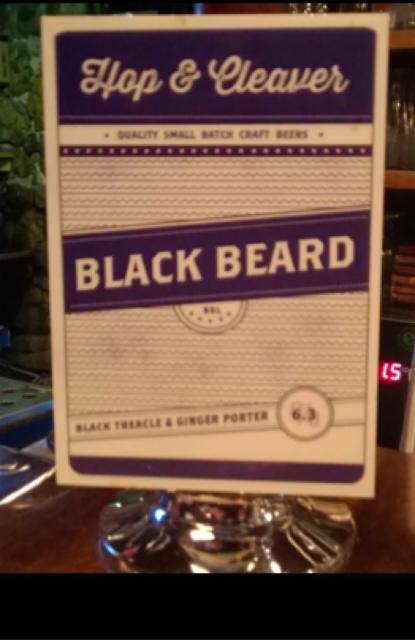 Black Beard 6.3%, Hop & Cleaver, England