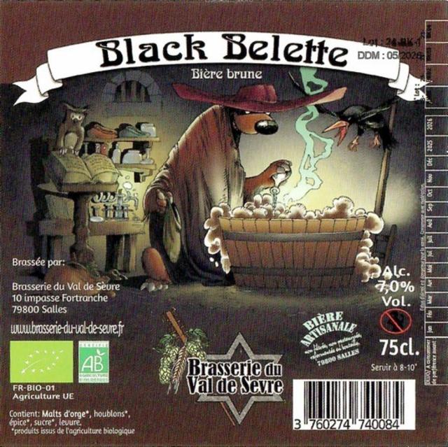 Black Belette, Brasserie Du Val De Sèvre (La Belette)