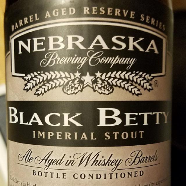 Black Betty Imperial Stout 11.3%, Nebraska Brewing Company, United States