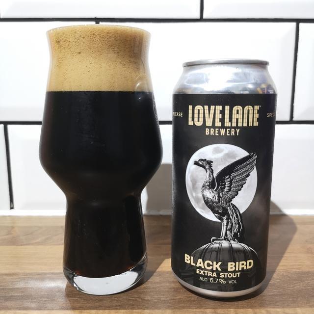 Black Bird 6.7%, Love Lane Brewing, England