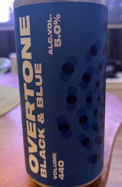 Black & Blue 5.0%, Overtone Brewing Co., Scotland