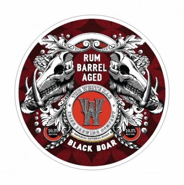 Black Boar - Rum Barrel Aged 10.2%, The White Hag Brewing Company, Ireland
